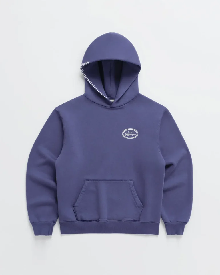 Madhappy Round Swamp Farm Hoodie Cobalt - Image 2