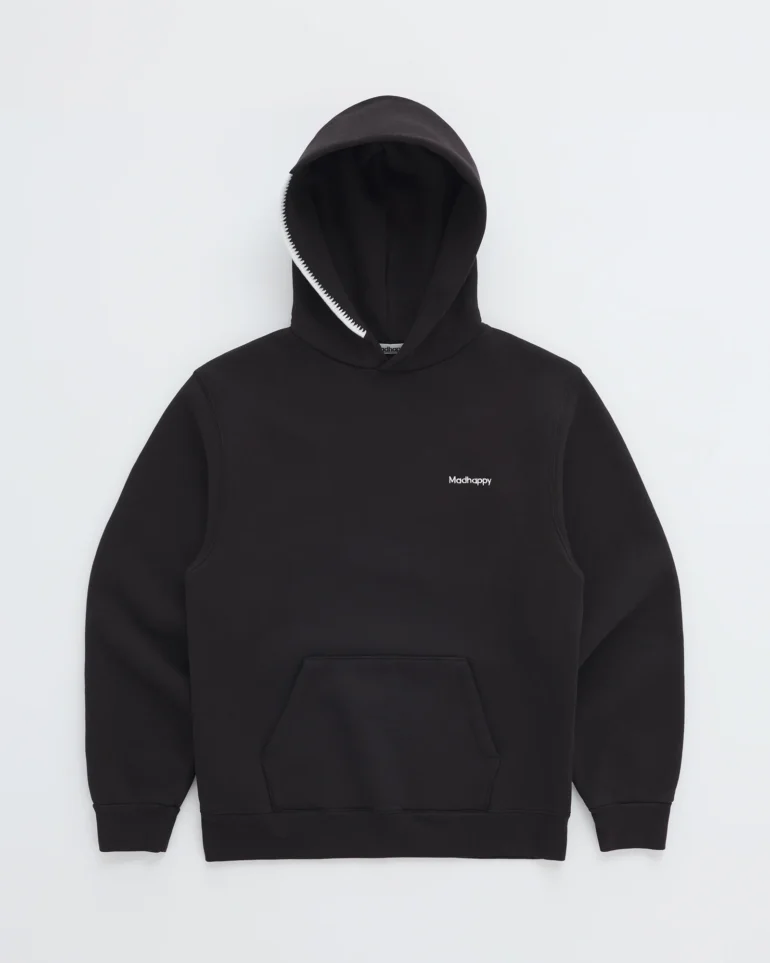 Madhappy Classics Fleece Gray Hoodie - Image 6