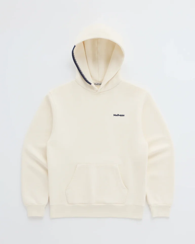 Madhappy Classics Fleece Gray Hoodie - Image 2