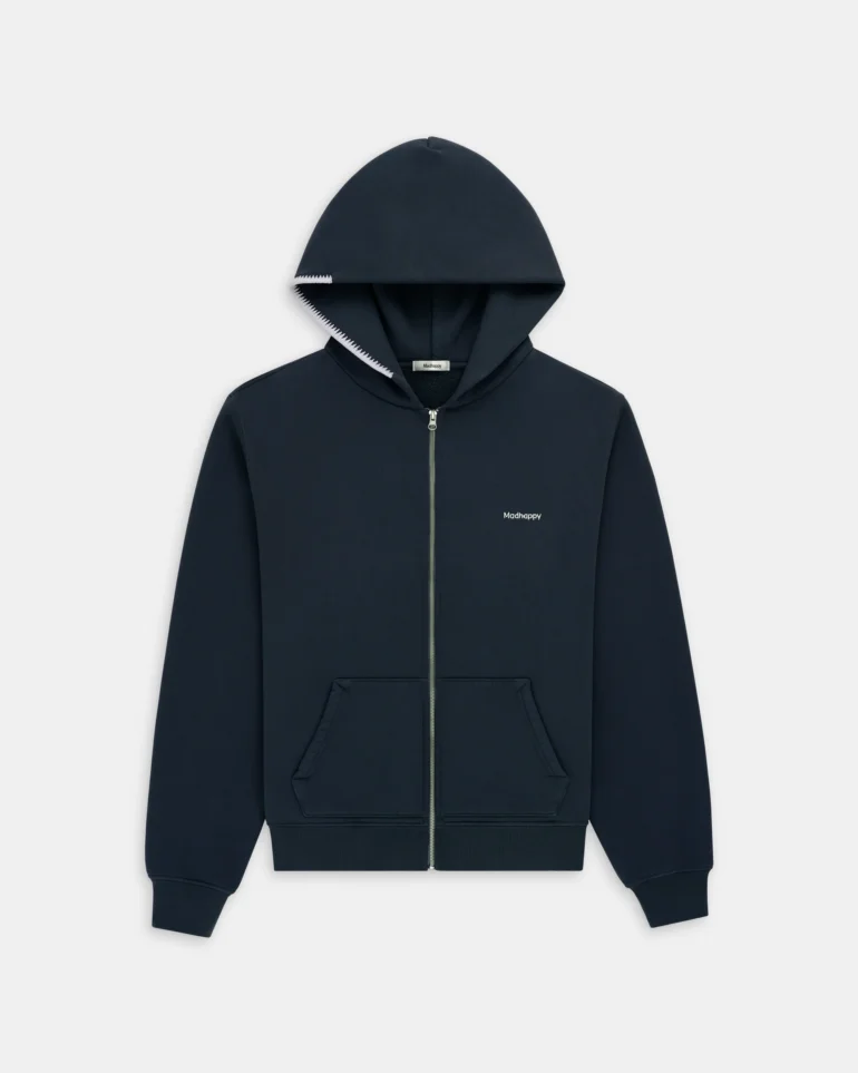 Madhappy Classics Fleece Zip Up Hoodies - Image 5